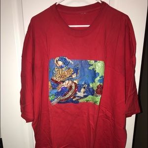 Swarovski Crystals Marvel Shirt